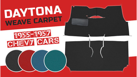 Trim Parts Daytona Weave Carpet for Chevy Tri-5s