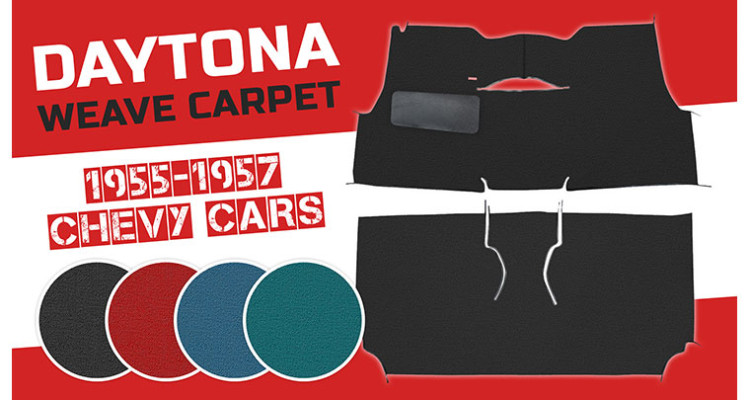 Trim Parts Daytona Weave Carpet for Chevy Tri-5s