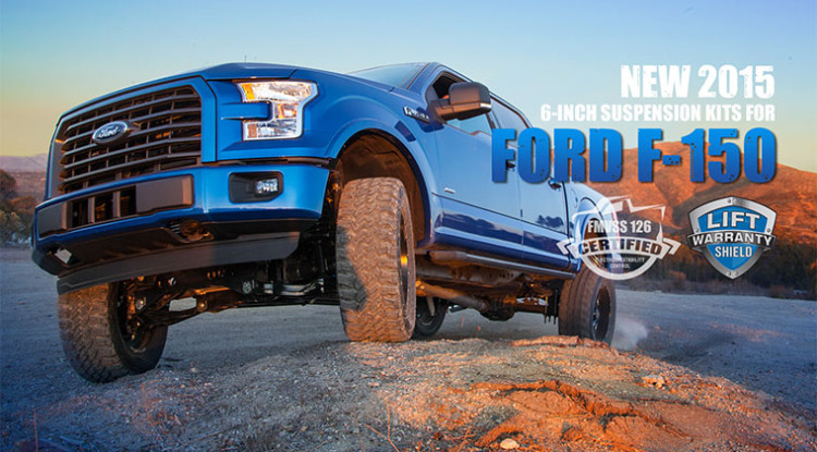 Pro Comp 6-Inch Suspension Systems for 2015 Ford F-150