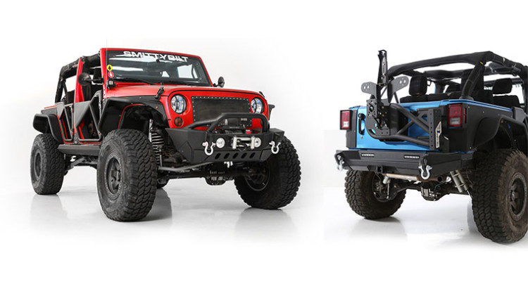 Smittybilt Jeep JK XRC Off-Road Bumpers and Accessories