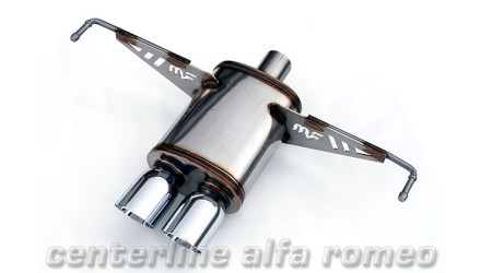 Centerline International Alfa Romeo 4C "Stradale" exhaust system
